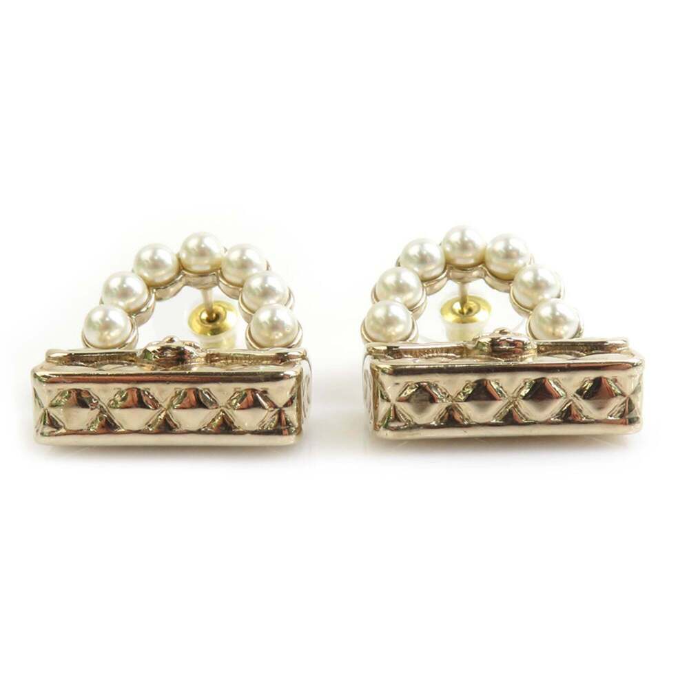 CHANEL Authentic Gold Pearl Earrings - Picture 3 of 8